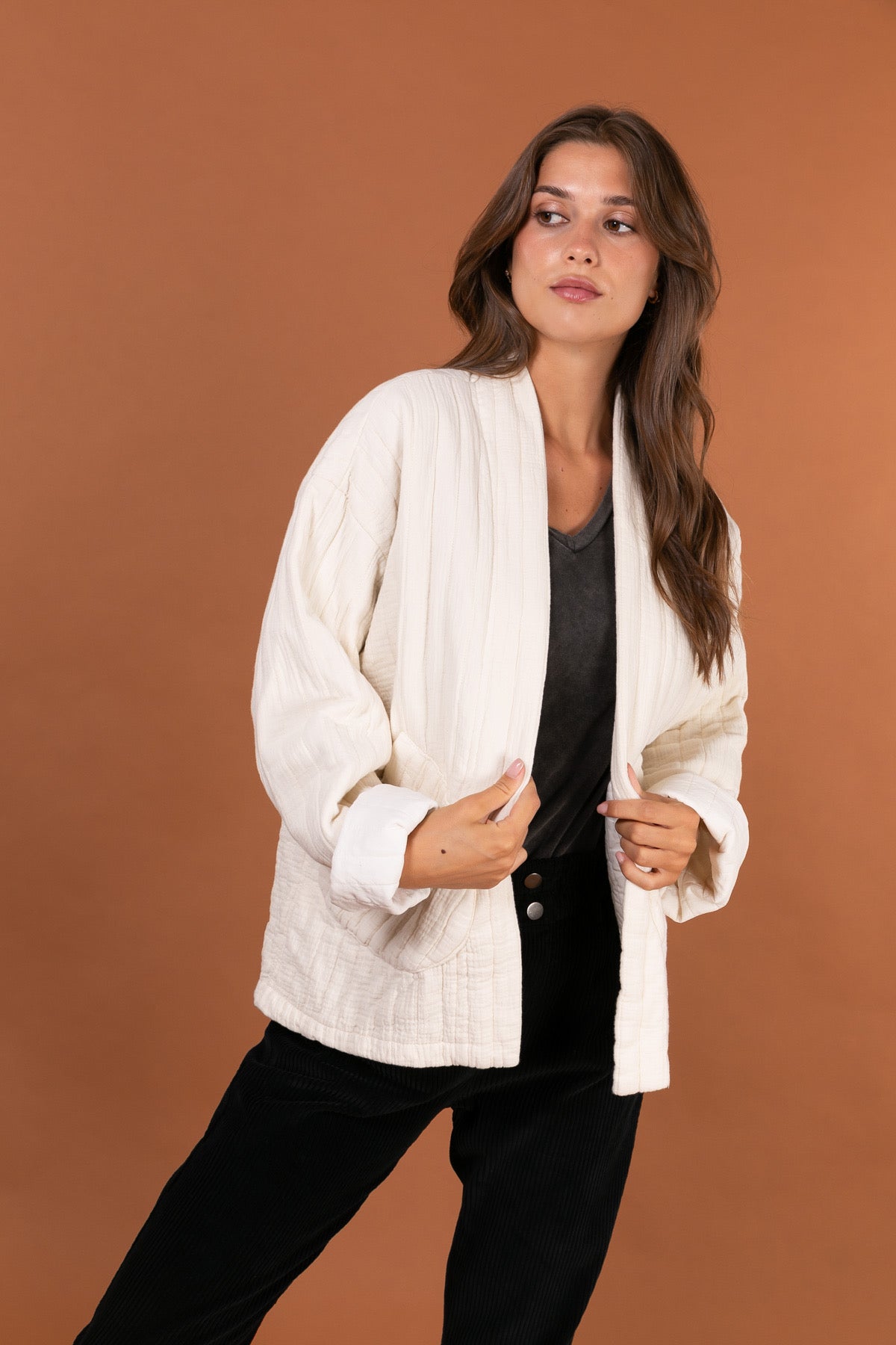 Veste Elsa gaze de coton